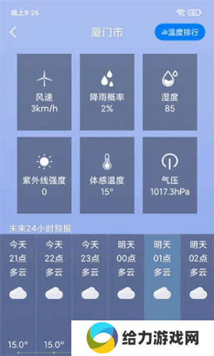 桌面天气